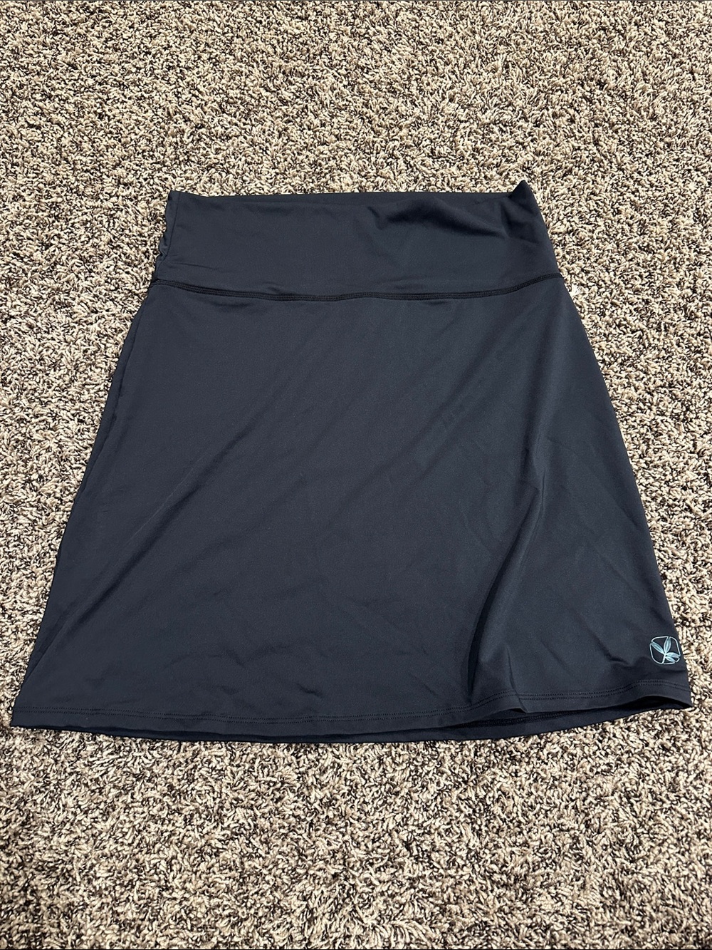 Carve Designs Black A-Line Athletic Skirt